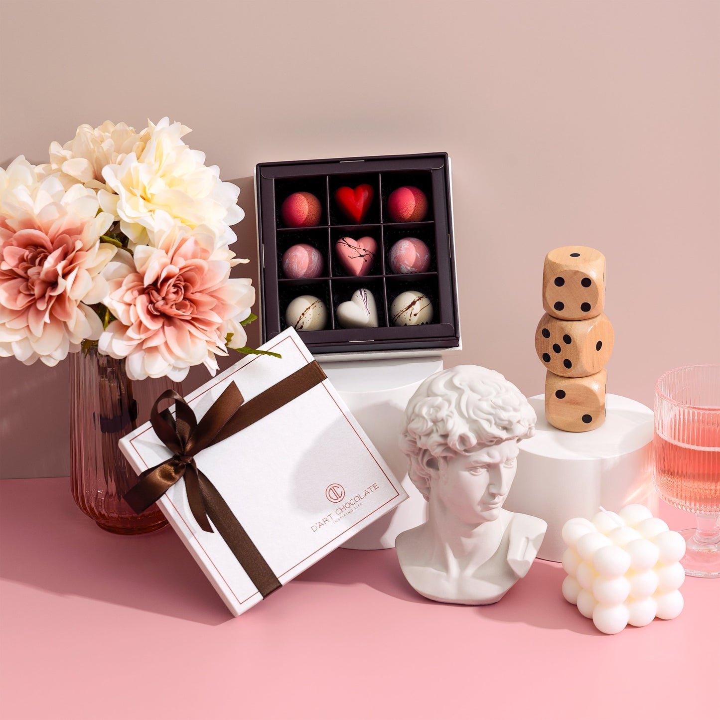 Hộp Socola Tươi 9 Viên