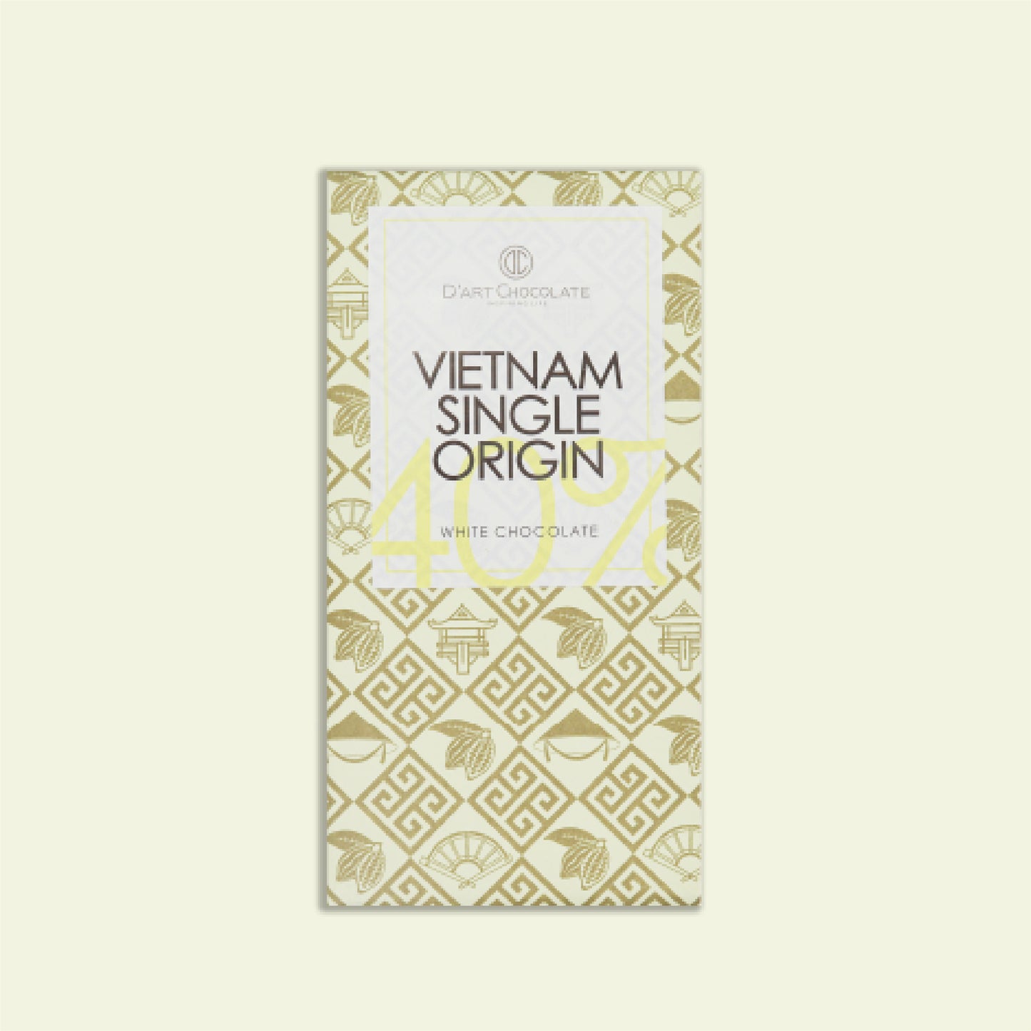 Thanh Socola Việt Nam Single Origin 40% - White Chocolate