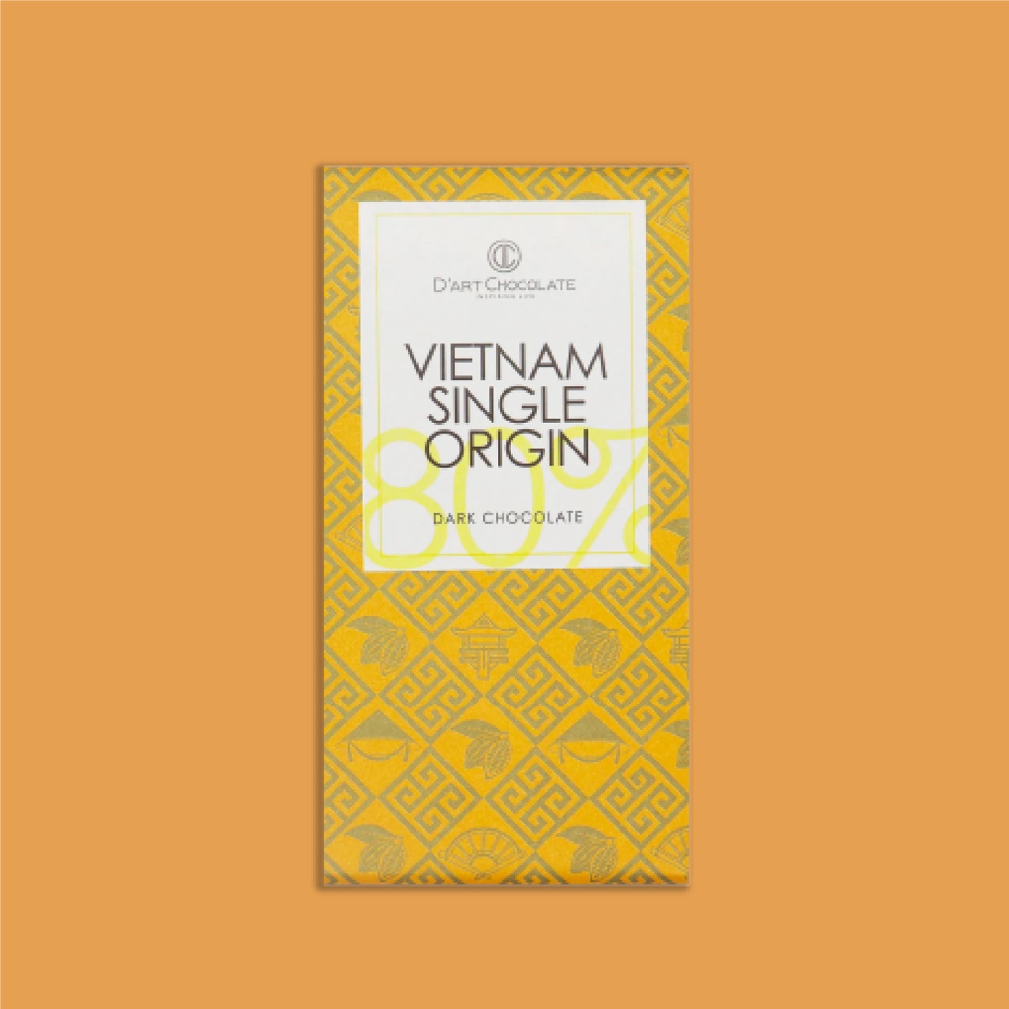 Thanh Socola Việt Nam Single Origin 80% - Dark Chocolate