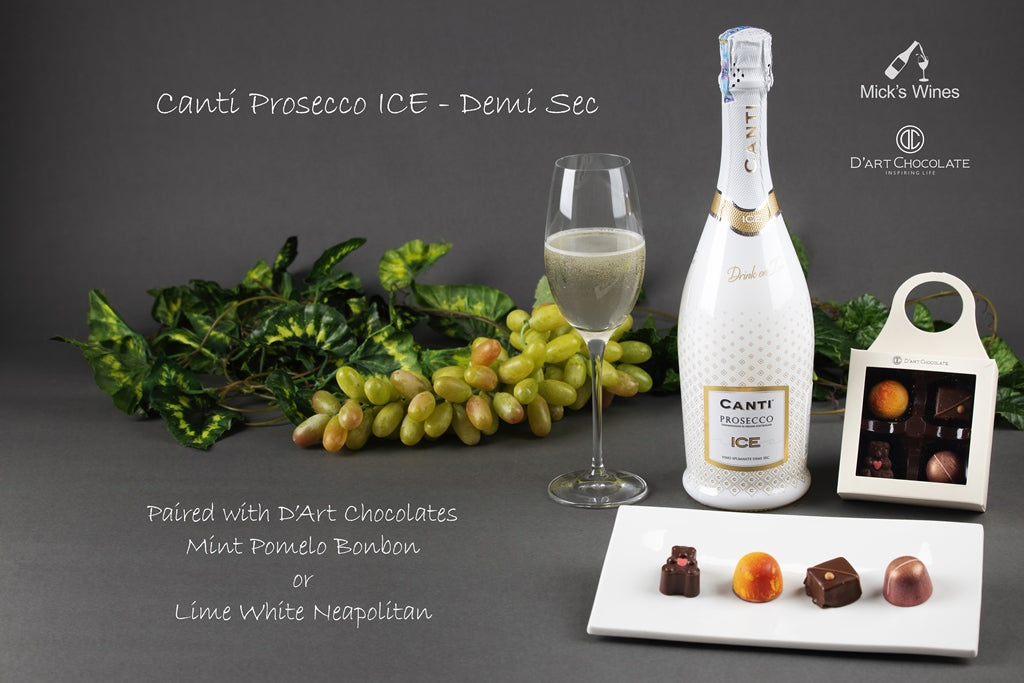 KẾT HỢP SOCOLA D'ART CHOCOLATE & RƯỢU VANG MICK'S WINES