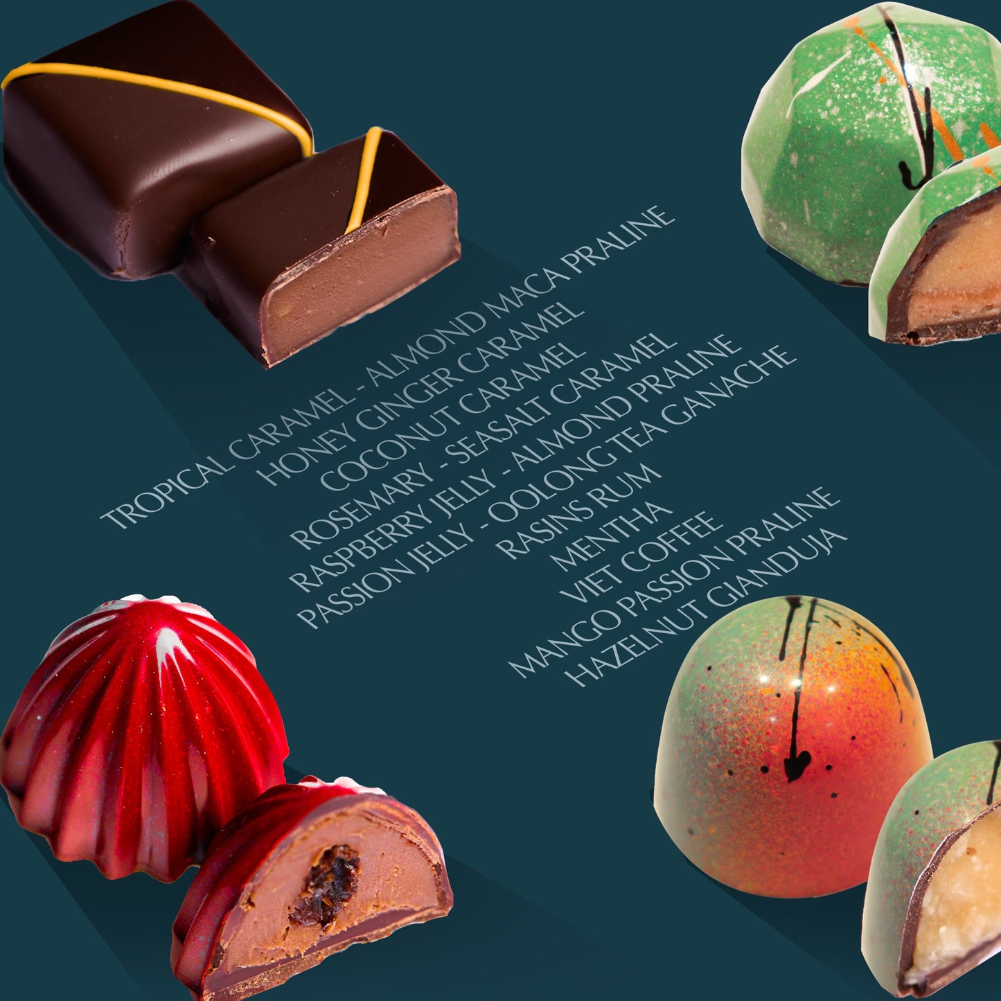 Hộp Socola Tươi 9 Viên