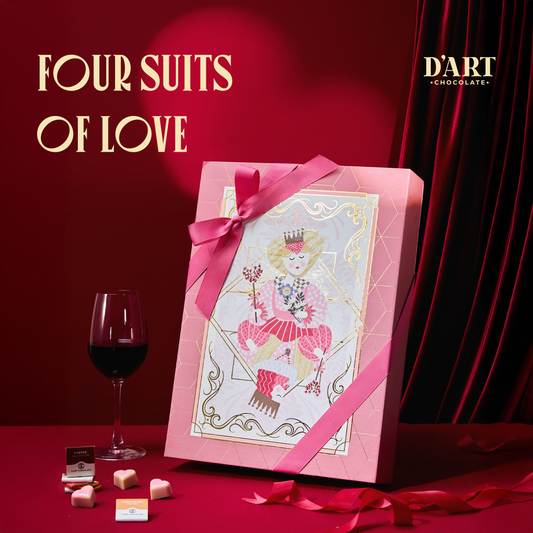 Hộp Quà FOUR SUITS OF LOVE - Quà Valentine Cao Cấp