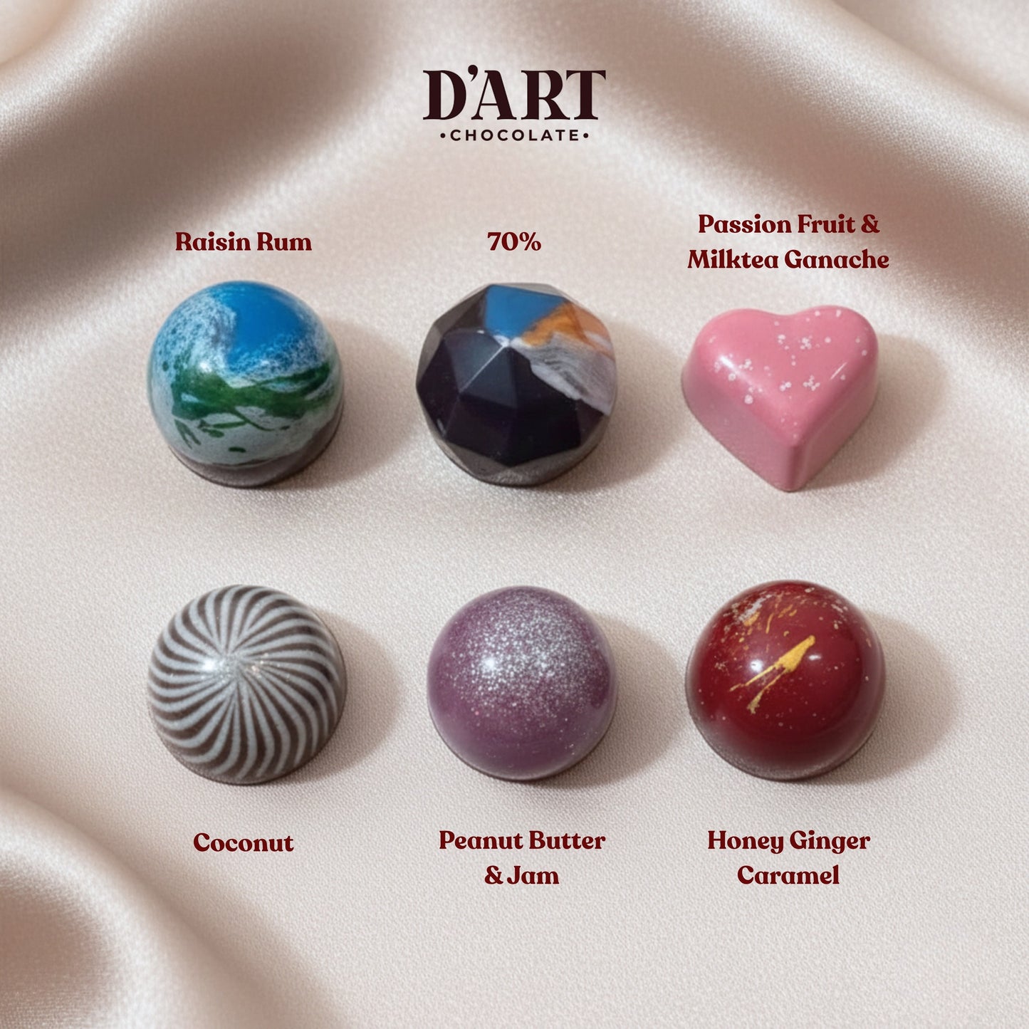 Hộp Socola Tươi 16 viên