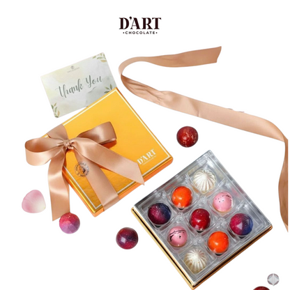 Hộp Socola Tươi 9 Viên