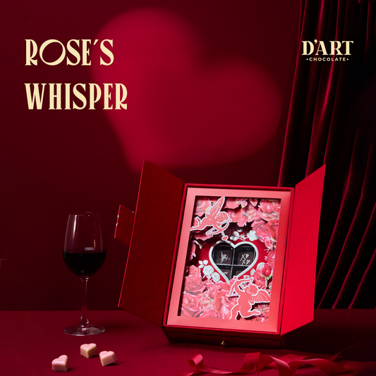 Hộp Socola Tươi 24 Viên Rose's Whisper - Quà Valentine Cao Cấp