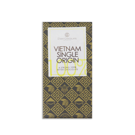 Thanh Socola Việt Nam Single Origin 100% - Dark Chocolate