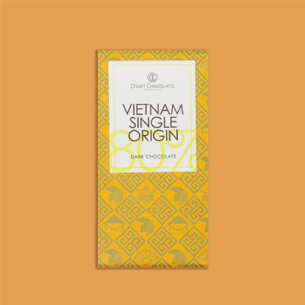 Thanh Socola Việt Nam Single Origin 80% - Dark Chocolate